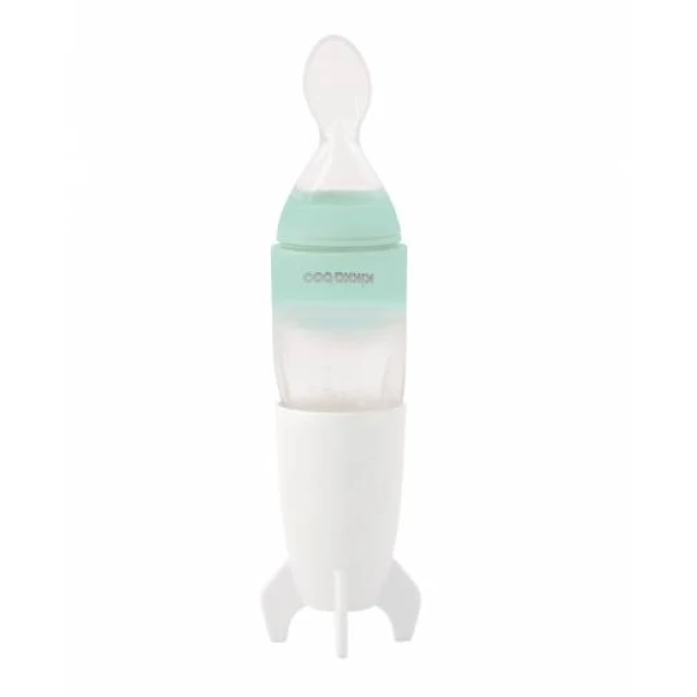 90ml Soft Silicone Baby Feeding Bottle, Healthy Silicone Squeeze