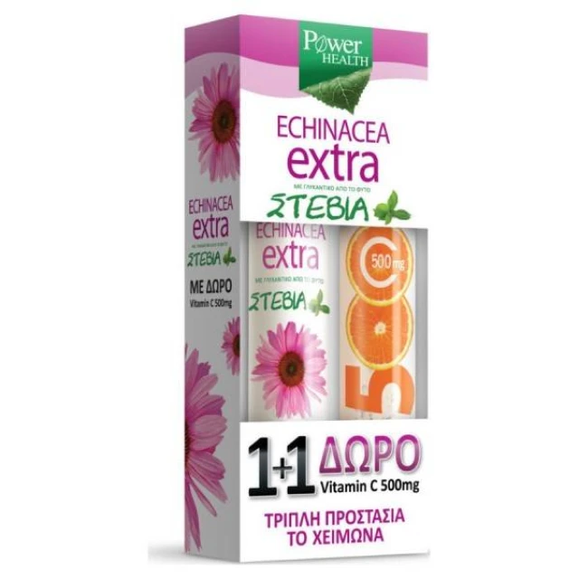 POWER HEALTH 1 1OFFER ECHINACEA EXTRA WITH STEVIA 24EFFERVESVCENT