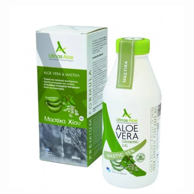 LITINAS ALOE VERA DRINKING GEL MASTIC 500ML | Epharmadora