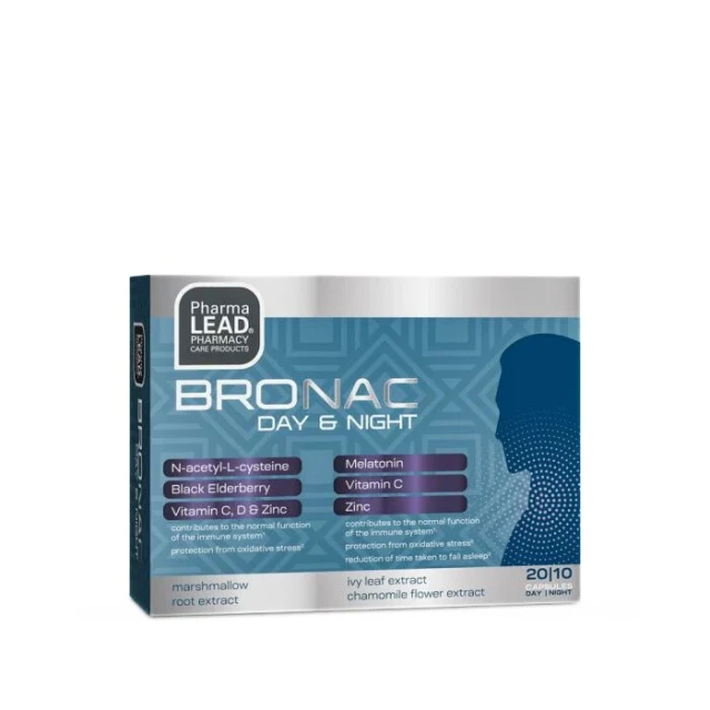 Bronac Pharmalead Bronac Day & Night 30 Capsules | Epharmadora