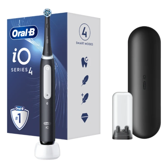 Oral B iO Series 4 Magnetic Black Travel | Epharmadora