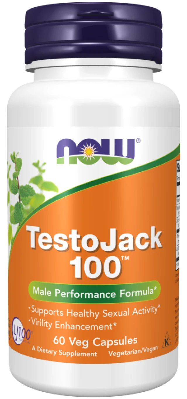 Now Foods TestoJack 100 x 60 Veg Capsules Epharmadora