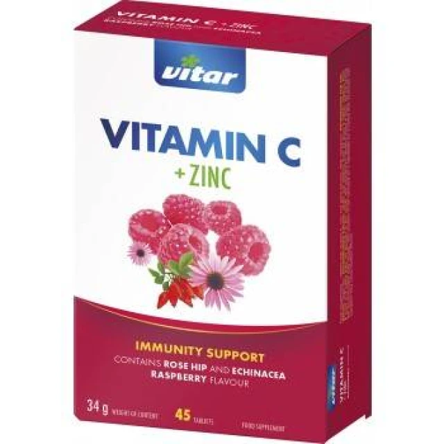 REVITAL VITAMIN C ZINC 45TABLETS Epharmadora