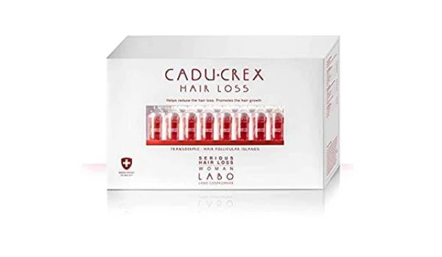 Traitement Anti-chute Intensif Crescina Cadu-Crex Rapid Pour Hommes - 20 Fioles - Fabriqué En Italie