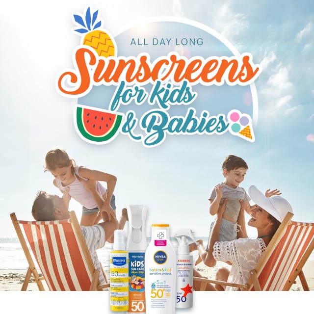 Sunscreens for Babies & Kids
