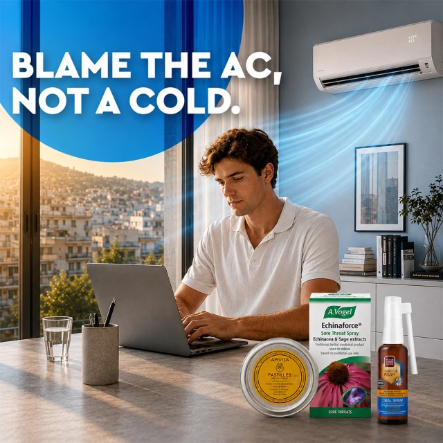 Blame the AC, not a cold!