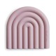 MUSHIE TEETHER RAINBOW MAUVE
